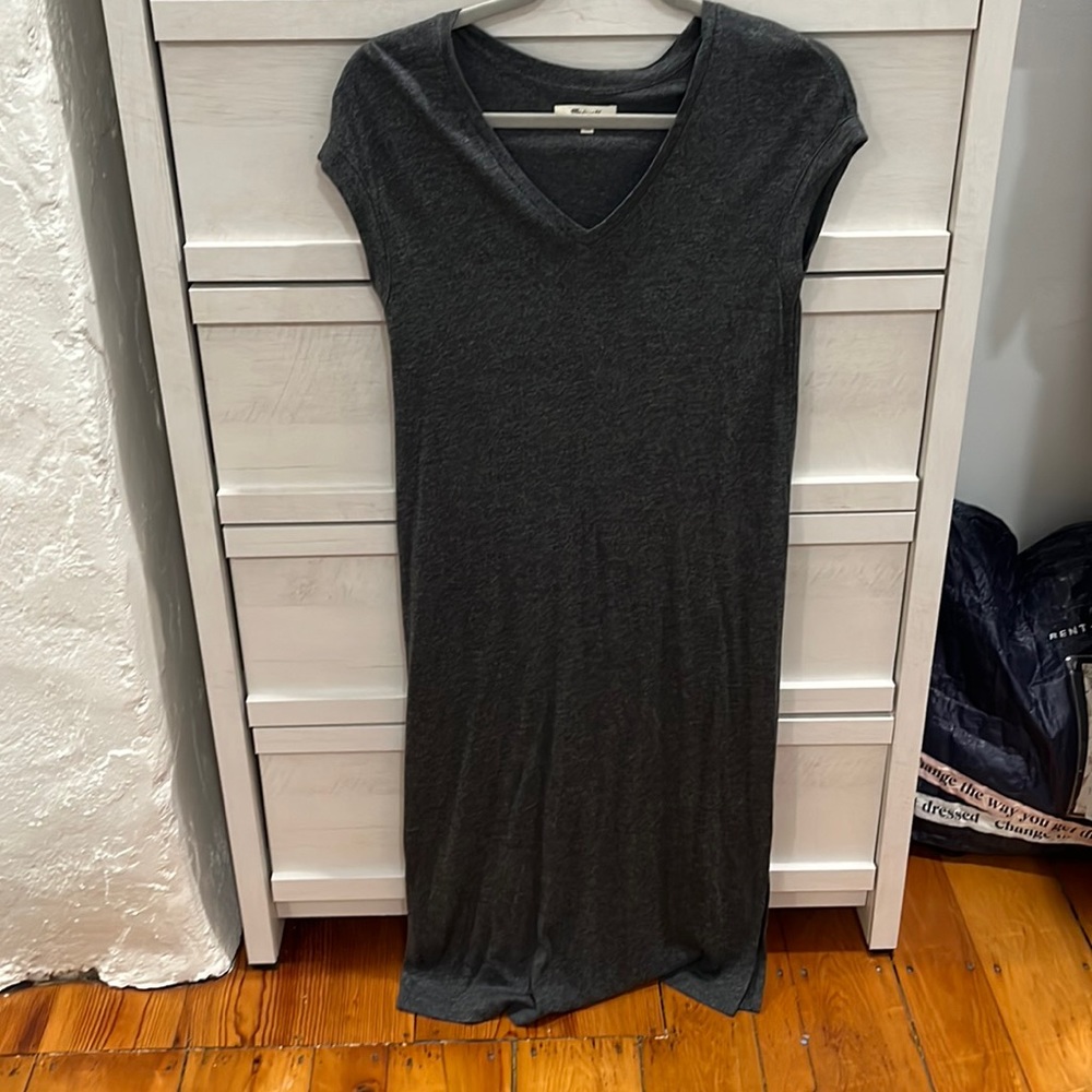 Madewell maxi dress v neck